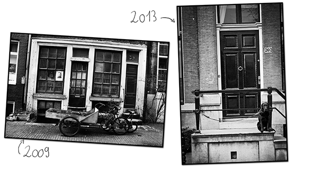 Voyage à Amsterdam 2009 Vs. 2013