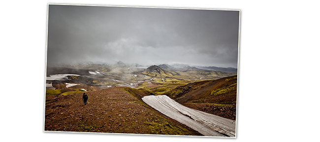 Juillet 2013, Trek en Islande