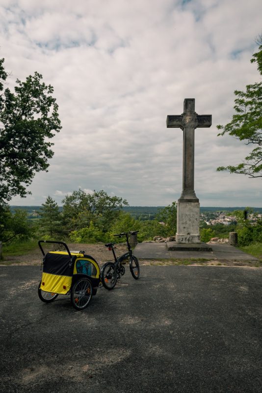 La Croix du Calvaire, un joli point de vue sur Fontainebleau