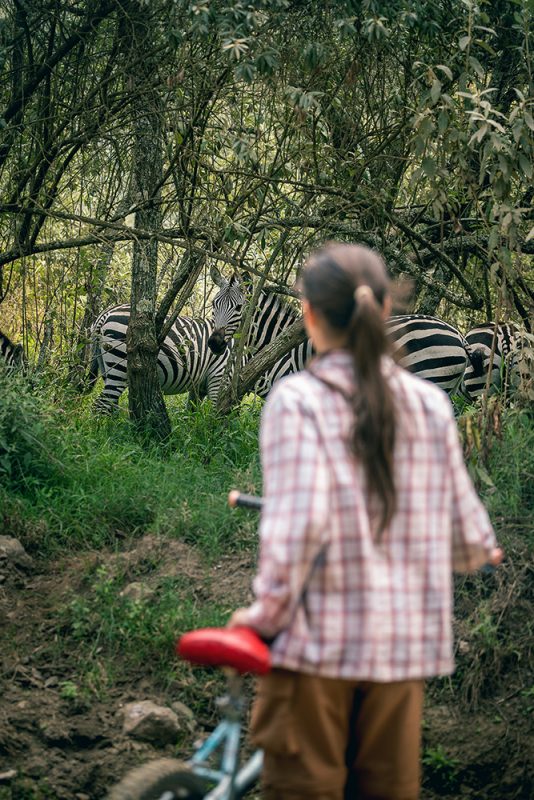 safari en vélo au Kenya